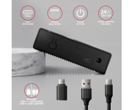 Axagon EE35-GTR USB-C 5Gbps RIBBED box 3,5" - 1485443 - zdjęcie 4